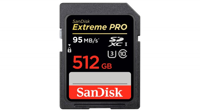 SanDisk Extreme PRO SDXC UHS-I 512Gb