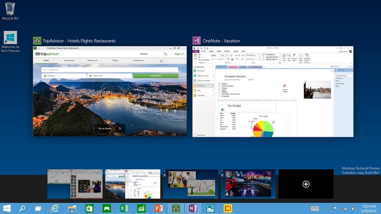 Windows 10 - виртуальные рабочие столы