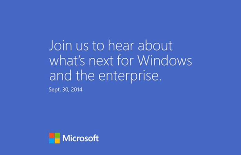 Презентация Windows 9 состоится 30 сентября